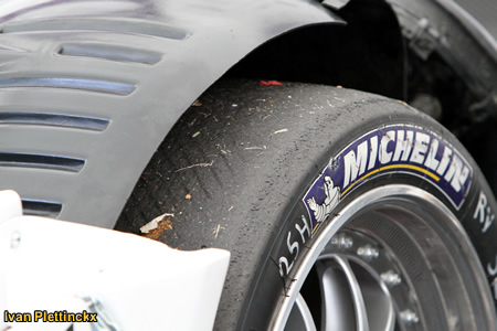Gebruikte slick band - 25 Heures Fun Cup Francorchamps